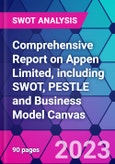 Comprehensive Report on Appen Limited, including SWOT, PESTLE and Business Model Canvas- Product Image