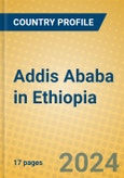 Addis Ababa in Ethiopia- Product Image