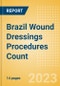 Brazil Wound Dressings Procedures Count by Segments (Procedures Performed Using Advanced Wound Dressings) and Forecast to 2030 - Product Thumbnail Image