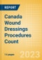 Canada Wound Dressings Procedures Count by Segments (Procedures Performed Using Advanced Wound Dressings) and Forecast to 2030 - Product Thumbnail Image