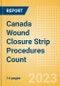 Canada Wound Closure Strip Procedures Count by Segments (Procedures Performed Using Wound Closure Strips) and Forecast to 2030 - Product Thumbnail Image