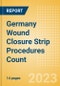 Germany Wound Closure Strip Procedures Count by Segments (Procedures Performed Using Wound Closure Strips) and Forecast to 2030 - Product Thumbnail Image