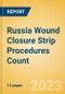 Russia Wound Closure Strip Procedures Count by Segments (Procedures Performed Using Wound Closure Strips) and Forecast to 2030 - Product Thumbnail Image