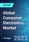 Global Consumer Electronics Market: Analysis By Product (Telephony, Computing, TV, Radio, and Multimedia, TV Peripheral Devices and Drones), By Application (Personal and Professional), By Region Size and Trends with Impact of COVID-19 and Forecast up to 2028 - Product Image
