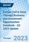 Europe Cell & Gene Therapy Business and Investment Opportunities Databook - Q2 2023 Update - Product Image