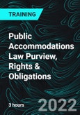 Public Accommodations Law Purview, Rights & Obligations- Product Image