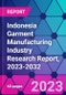 Indonesia Garment Manufacturing Industry Research Report, 2023-2032 - Product Image