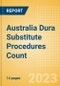 Australia Dura Substitute Procedures Count by Segments (Craniotomy Dura Substitute Procedures and Spinal Dura Substitute Procedures) and Forecast to 2030 - Product Thumbnail Image