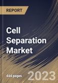 Cell Separation Market Size, Share & Industry Trends Analysis Report By Product Type, By End-Use, By Cells Type (Animal Cell, and Human Cell), By Technique, By Application, By Regional Outlook and Forecast, 2023 - 2030- Product Image