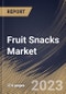 Fruit Snacks Market Size, Share & Industry Trends Analysis Report By Distribution Channel, By Product, By Nature, By Fruit Type (Berries, Mixed, Pineapple, Banana, Mango, Apple), By Regional Outlook and Forecast, 2023 - 2030 - Product Thumbnail Image