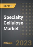 Specialty Cellulose Market (2023 Edition): Analysis By Product Type (Cellulose Acetate, Cellulose Ether, Microcrystalline Cellulose, Others), By End-User, By Region, By Country: Market Insights and Forecast (2019-2029)- Product Image