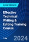 Effective Technical Writing & Editing Training Course (October 1, 2024) - Product Image