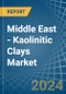 Middle East - Kaolinitic Clays (Ball and Plastic Clays) - Market Analysis, Forecast, Size, Trends and Insights - Product Image