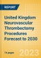 United Kingdom Neurovascular Thrombectomy Procedures Forecast to 2030 - Aspiration Catheters, Stent Retriever and Stent Retriever + Aspiration Catheter Combination Procedures - Product Image