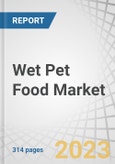 Wet Pet Food Market by Pet (Dogs, Cats), Source (Animal-based, Plant Derivatives, Synthetic), Distribution Channel (Pet Specialty Stores, Supermarkets/Hypermarkets, Convenience Stores, Online) and Region - Forecast to 2028- Product Image