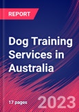 Dog Training Services in Australia - Industry Market Research Report- Product Image