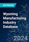 Wyoming Manufacturing Industry Database - Product Thumbnail Image