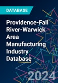 Providence-Fall River-Warwick Area Manufacturing Industry Database- Product Image