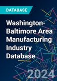 Washington-Baltimore Area Manufacturing Industry Database- Product Image