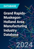 Grand Rapids-Muskegon-Holland Area Manufacturing Industry Database- Product Image