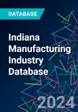 Indiana Manufacturing Industry Database- Product Image