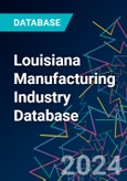 Louisiana Manufacturing Industry Database- Product Image