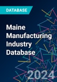 Maine Manufacturing Industry Database- Product Image