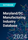 Maryland/DC Manufacturing Industry Database- Product Image