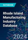 Rhode Island Manufacturing Industry Database- Product Image