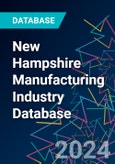 New Hampshire Manufacturing Industry Database- Product Image