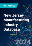 New Jersey Manufacturing Industry Database- Product Image