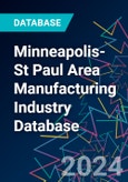 Minneapolis-St Paul Area Manufacturing Industry Database- Product Image