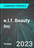 e.l.f. Beauty Inc (ELF:NYS): Analytics, Extensive Financial Metrics, and Benchmarks Against Averages and Top Companies Within its Industry- Product Image