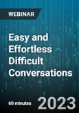 Easy and Effortless Difficult Conversations - Webinar (Recorded)- Product Image