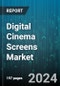 Digital Cinema Screens Market by Screen Size, Screen Type, Technology Type, Resolution, Aspect Ratio, Installation Type, End-User Industry - Global Forecast 2025-2030 - Product Image