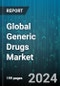 Global Generic Drugs Market by Type (Simple Generic, Specialty Generic), Route of Administration (Inhalable, Injectable, Oral), Indication, Distribution - Forecast 2024-2030 - Product Thumbnail Image