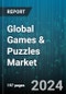 Global Games & Puzzles Market by Games Type (Board Games, Card Games, Puzzles), Licensing (Licensed, Non-Licensed), Distribution - Forecast 2024-2030 - Product Thumbnail Image