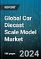Global Car Diecast Scale Model Market by Scale Size (1/24 Scale, 1/32 Scale, 1/43 Scale), Material (Metal, Plastic), Application - Forecast 2024-2030 - Product Thumbnail Image