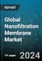 Global Nanofiltration Membrane Market by Membrane Material (Ceramic, Metal, Polymeric), Form (Flat Sheet, Spiral-Wound, Tubular), Application - Forecast 2024-2030 - Product Image