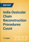 India Ossicular Chain Reconstruction Procedures Count by Segments and Forecast to 2030 - Product Thumbnail Image