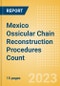 Mexico Ossicular Chain Reconstruction Procedures Count by Segments and Forecast to 2030 - Product Thumbnail Image