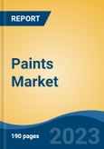 Paints Market - Global Industry Size, Share, Trends, Opportunity, and Forecast, 2018-2028- Product Image