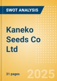 Kaneko Seeds Co Ltd (1376) - Financial and Strategic SWOT Analysis Review- Product Image