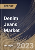 Denim Jeans Market Size, Share & Industry Trends Analysis Report By End User (Men, Women, and Children), By Distribution Channel (Offline, and Online), By Regional Outlook and Forecast, 2023 - 2030- Product Image