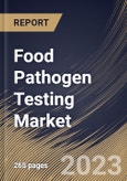 Food Pathogen Testing Market Size, Share & Industry Trends Analysis Report By Technology (Rapid, and Traditional), By Type (Salmonella, E), Coli, Listeria, Campylobacter, and Others), By Food Tested, By Regional Outlook and Forecast, 2023 - 2030- Product Image