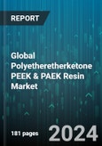 Global Polyetheretherketone PEEK & PAEK Resin Market by Type (Polyaryl ether ketone (PAEK), Polyether ether Ketone (PEAK)), Filler Type (Carbon Filled, Glass Filled, Unfilled), End-Use - Forecast 2024-2030- Product Image