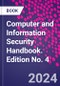 Computer and Information Security Handbook. Edition No. 4 - Product Thumbnail Image