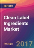 Clean Label Ingredients Market Size, Market Share, Application Analysis, Regional Outlook, Growth Trends, Key Players, Competitive Strategies and Forecasts, 2023 To 2031- Product Image