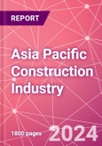 Asia Pacific Construction Industry Databook Series - Market Size & Forecast by Value and Volume (area and units), Q1 2024 Update- Product Image