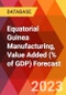 Equatorial Guinea Manufacturing, Value Added (% of GDP) Forecast - Product Image